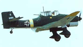 Ju-87 в полете