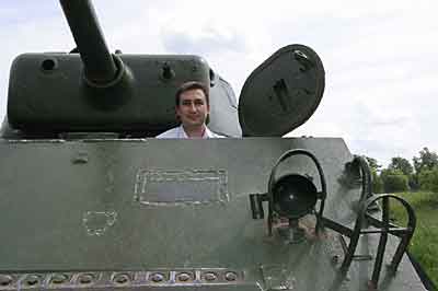 Сергей Михайлов в M4A3 HVSS Sherman