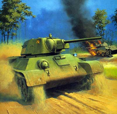 Средний танк Т-34/76 образца 1942 г.